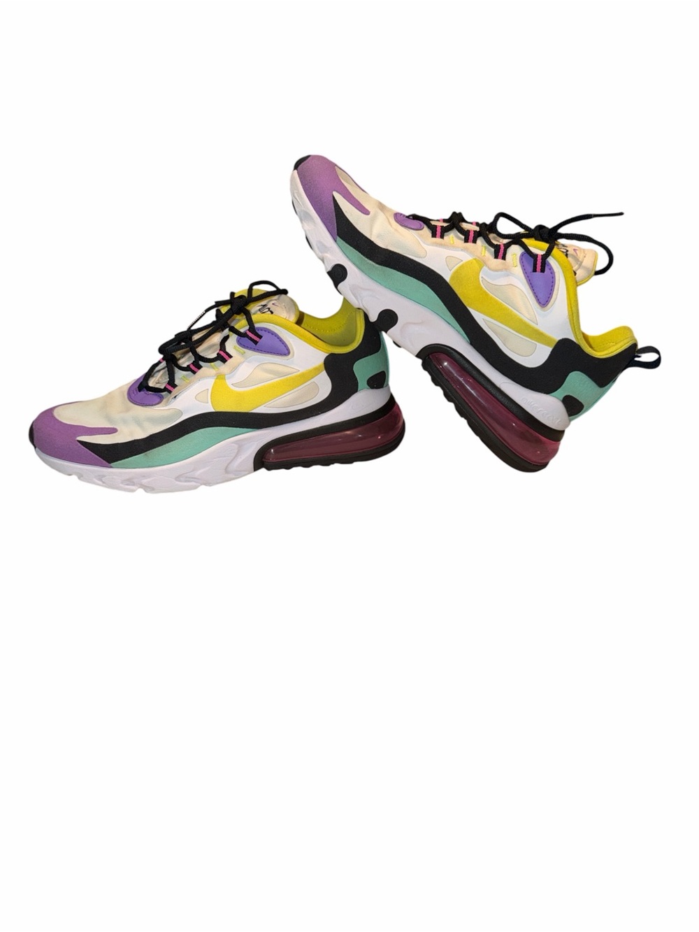 Nike Air Max 270 React Geometric Abstract Size 9 Men / 10.5 Women